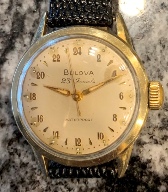 Rare Bulova true 24 hour military watch from 1960